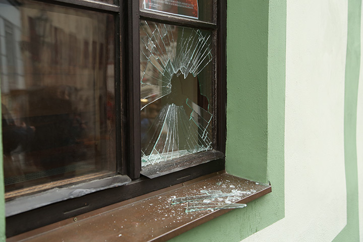 A2B Glass are able to board up broken windows while they are being repaired in Gants Hill.